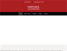 Tablet Screenshot of mathies.com.br